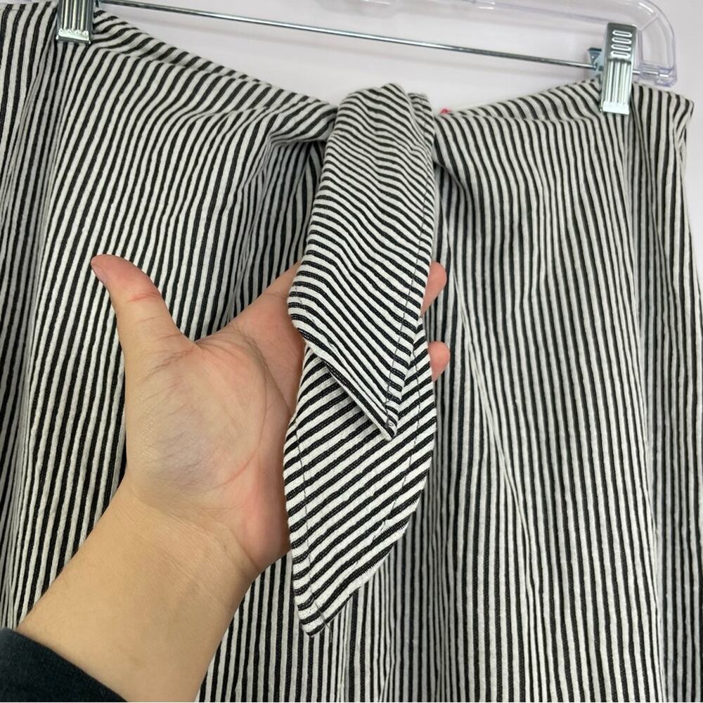 Club Monaco Indy's stripped midi skirt size Large - Picture 3 of 10